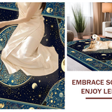 Celestial Tree Silhouette Motif(Blue)