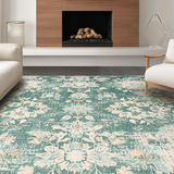 Rustic Sage Green Tiled Motif(Green)
