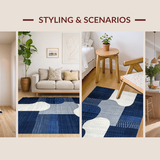 Artistic Fluid Abstract Lines(Blue)