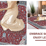 Classic Geometric Vintage Appeal(Red)