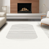 Airy Light Toned Geometric Arrangement(Beige)