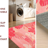 Coastal Coral Geometric Harmony(Red)