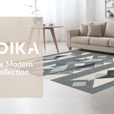 Stylish Reversible Linear Motif(Blue)