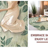 Contemporary Plush Green Vibe(Beige)