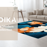 Lively Exotic Floral Aesthetic(Blue)