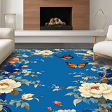 Charming Butterfly and Blossom Theme(Blue)
