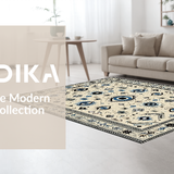 Minimalist Chic Tasseled Accent(Beige)