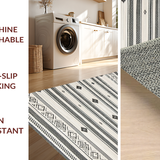 Luxurious Lattice Cream and Ebony(Black)