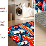 Eclectic Textured Rainbow Motif(Red)