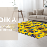 Charming Low Pile Botanical Elegance(Yellow)