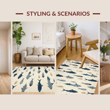 Charming Coastal Home Entrance(Beige)