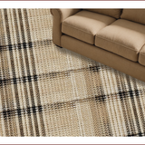 Ultra Soft Area Rug, Non Slip, Stain Resistant, Washable Area Rugs for Living Room, Bedroom, Neutral Country Cottage Living Room Area Rug(Beige)