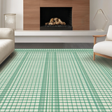 Elegant Sage Green Diamond Motif(Green)