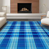 Trendy Tartan Inspired Decor(Blue)