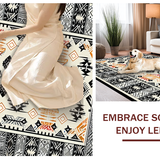 Rustic Earthy Toned Linear Design(Black)