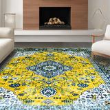 Elegant Rustic Geometric Motif(Yellow)