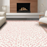 Elegant Seasonal Hues Door Mat(Pink)