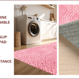 Ultra Soft Area Rug, Non Slip, Stain Resistant, Washable Area Rugs for Living Room, Bedroom, Modern Cute Cat Bedroom Decor(Pink)