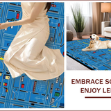 Playful City Map Aesthetic(Blue)