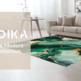 Chic Textured Marble Design Elements(Green)