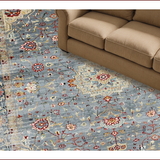 Ultra Soft Area Rug, Non Slip, Stain Resistant, Washable Area Rugs for Living Room, Bedroom, Rustic Earth Tone Trellis Pattern(Beige)