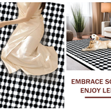 Chic Geometric Monochrome Design(Black)