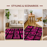 Whimsical Retro Sound Wave Style(Black)