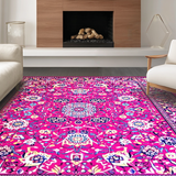 Elegant Fuchsia Abstract Geometry(Pink)