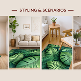 Vibrant Leafy Abstract Aesthetic(Green)