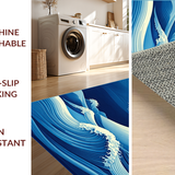 Chic Abstract Oceanic(Blue)