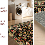Rustic Earthy Floral Harmony(Black)