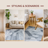 Luxurious Plush Star Accents(Gray)
