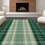 Contemporary Warm Plaid Texture(Green)