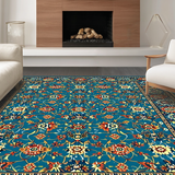 Modern Luxe Geometric Arrangement(Blue)