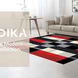 Chic Bold Checkerboard Aesthetic(Red)