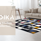 Contemporary Minimalist Textual Style(Black)