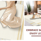 Refined Non Shedding Geometric Chic(Beige)