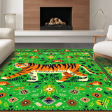 Retro Colorful Jungle Theme(Green)