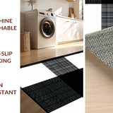 Elegant Monochrome Striped Design(Black)