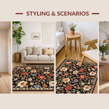 Cozy Floral Aesthetic(Black)