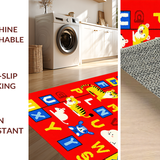 Brightly Illustrated Learning Landscape(Red)