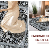 Contemporary Lightweight Medallion Style(Black)