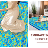 Dynamic Abstract Lattice Composition(Blue)