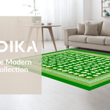 Ultra Soft Area Rug, Non Slip, Stain Resistant, Washable Area Rugs for Living Room, Bedroom, Playful St. Patrick's Day Entry Mat(Green)