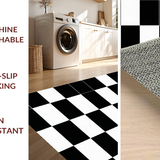 Elegant Monochrome Check(Black)