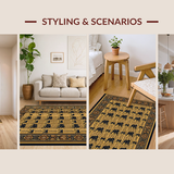 Elegant Earthy Elephant Silhouette(Beige)