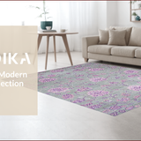 Ultra Soft Area Rug, Non Slip, Stain Resistant, Washable Area Rugs for Living Room, Bedroom, Whimsical Space-Themed Aesthetic(Beige)