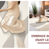 Chic Modern Earthy Textured Motif(Beige)