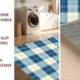 Chic Windowpane Check Aesthetic(Beige)