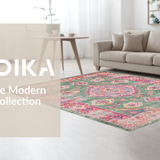 Chic Ogee Design in Hues(Green)